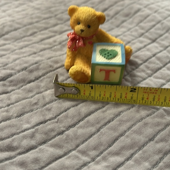 Cherished Teddies Bear with ABC “T” Block
#158488T - Picture 5 of 5